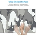thumbnail image 6 of Us Camo Gaming Mouse Pad Large Mouse Pad (31.5x11.8 Inch) Non-Slip Rubber Base Large Desk Mat Desk Protector for Home Office Gaming Work, 6 of 6