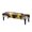 Sunflower Cow-patterned, variant on XYZCANDO Cowhide Print Stretch Bed Foot Bench Cover, Washable Polyester Spandex Rectangle Long Bench Cover for Bedroom and Living Room
