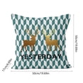 thumbnail image 3 of Deer Pillow Soft And Comfortable Home Decoration Living Room Bedroom Sofa Cushion Multiple Sizes Available, 3 of 6