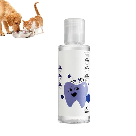 Pet Dental Water | Tartar Cleaning Additive for Dogs and Cats | Mix with Water for Drinking, Freshens Breath and Cares for Teeth (1PC)