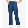 thumbnail image 4 of Alfred Dunner Womens Petite Solid Medium Pant, 4 of 6