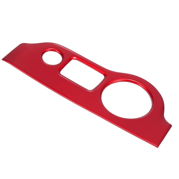 Left Center Console Red Headlight Knob Switch Trim Decor for Dodge Challenger 2015-2020