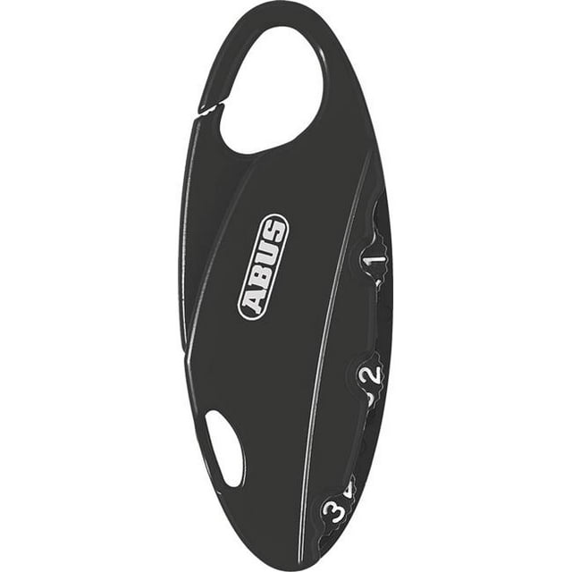 ABUS 151 par 20 C BakPac Cadenas Combinaison Noir