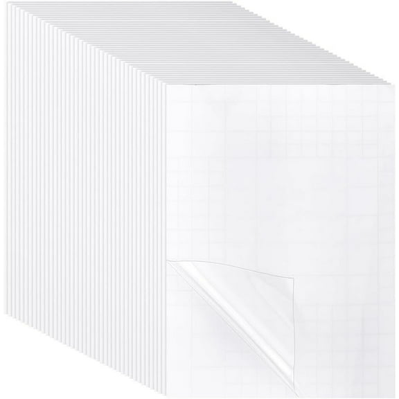 214x150x0.2mm A5 PET Plastic Lamination Sheets Self Adhesive Photo Protective Transparency Film Rectangle Clear