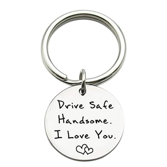 Hearth & Gear Musical Themed Keychain Stainless Steel Note Pendant Classic Play Souvenir Customizable With Engraved Letters Portable Scratch Keychain