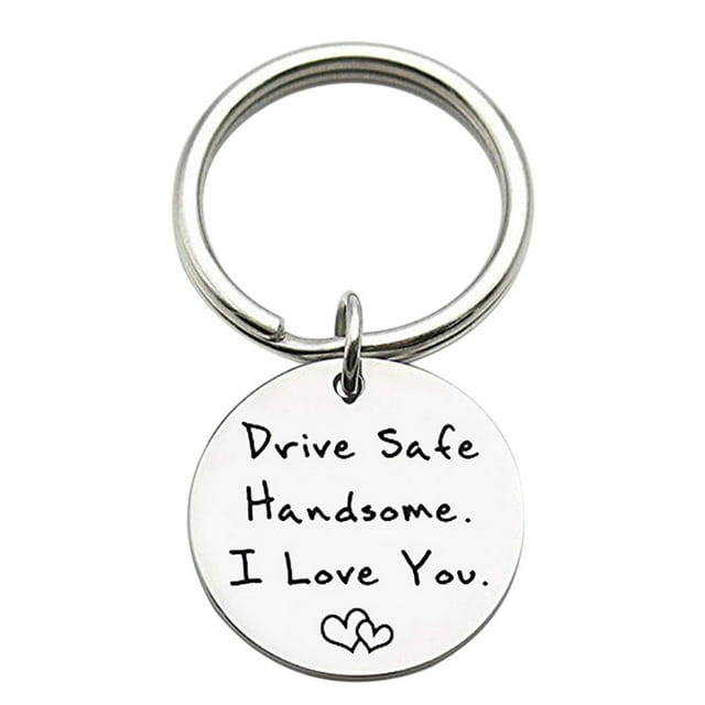 Hearth & Gear Musical Themed Keychain Stainless Steel Note Pendant Classic Play Souvenir Customizable With Engraved Letters Portable Scratch Keychain