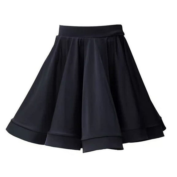 YM YOUMU Girls Latin Dance Skirt Swing Dancewear for Ballroom Salsa Practice