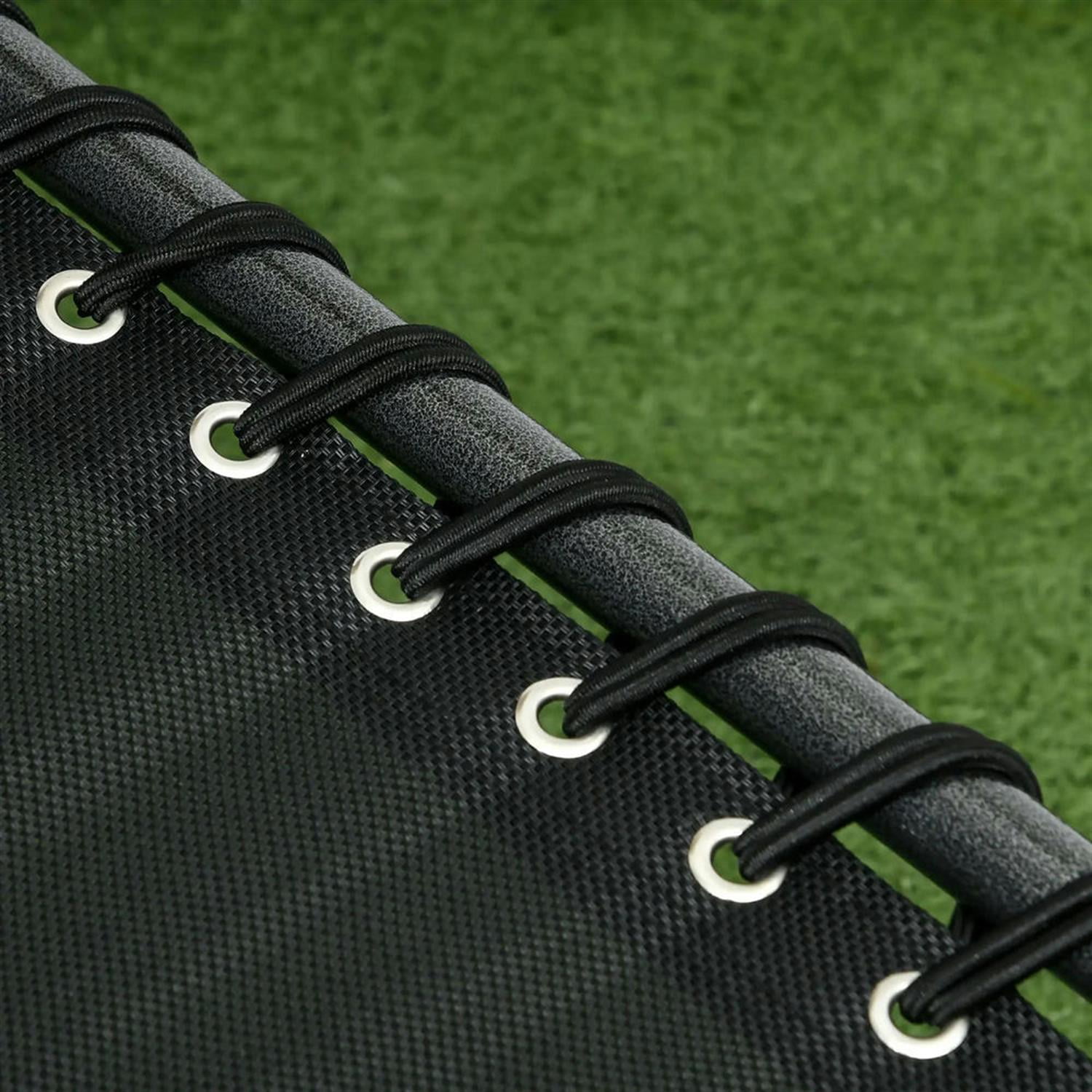 Demi Bonn Outdoor Folding Chaise Lounger with 5-Position Reclining, Built-in Reading Grommet, Side Storage, Pillow Relaxation for Sunbathing, Black