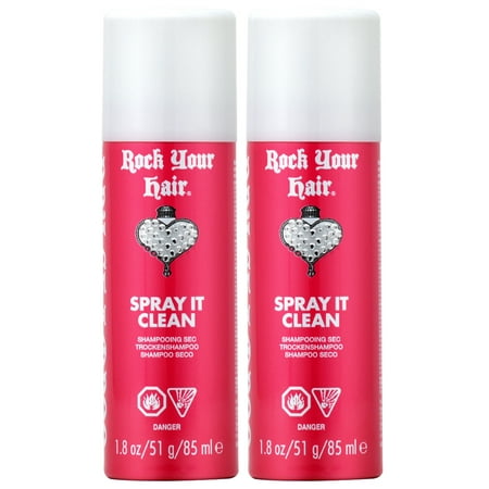 Rock Your Hair Spray It Clean Instant Dry Shampoo 1.8oz (Pack of (Best Way To Dry Your Hair)
