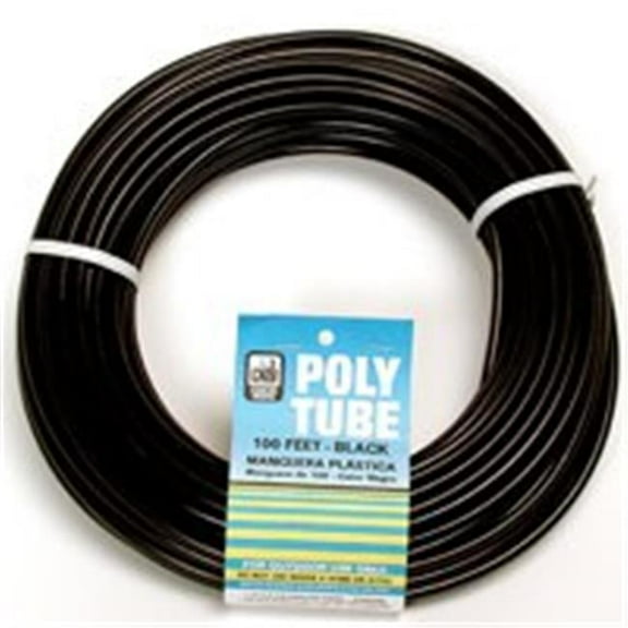 Dial 4321 .25 In. 100 Ft. Black Poly Tube