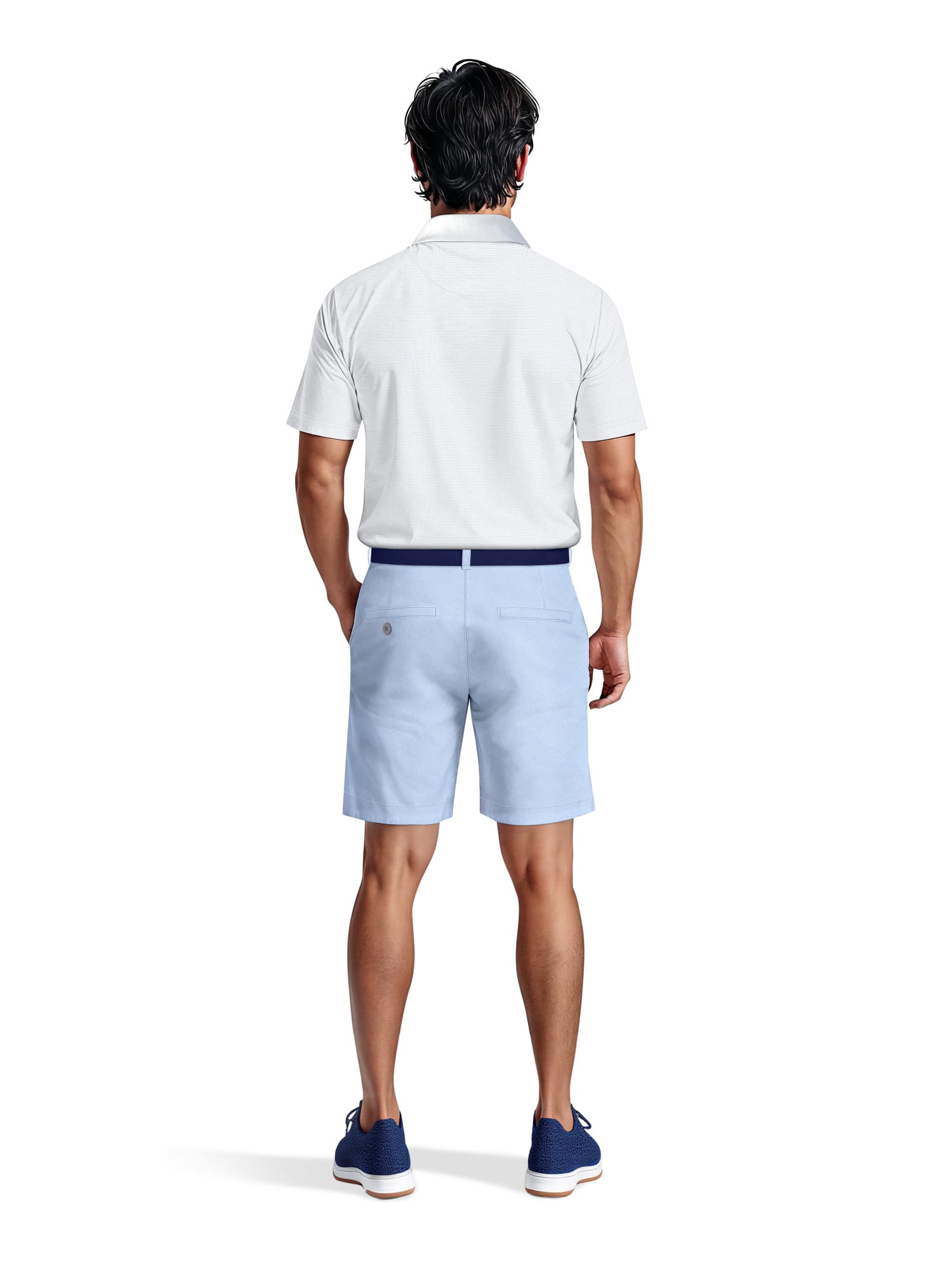 Ben Hogan Men's & Big Men's Stretch Golf Shorts with Active Waistband, 7" & 9" Inseams, Sizes 30-50