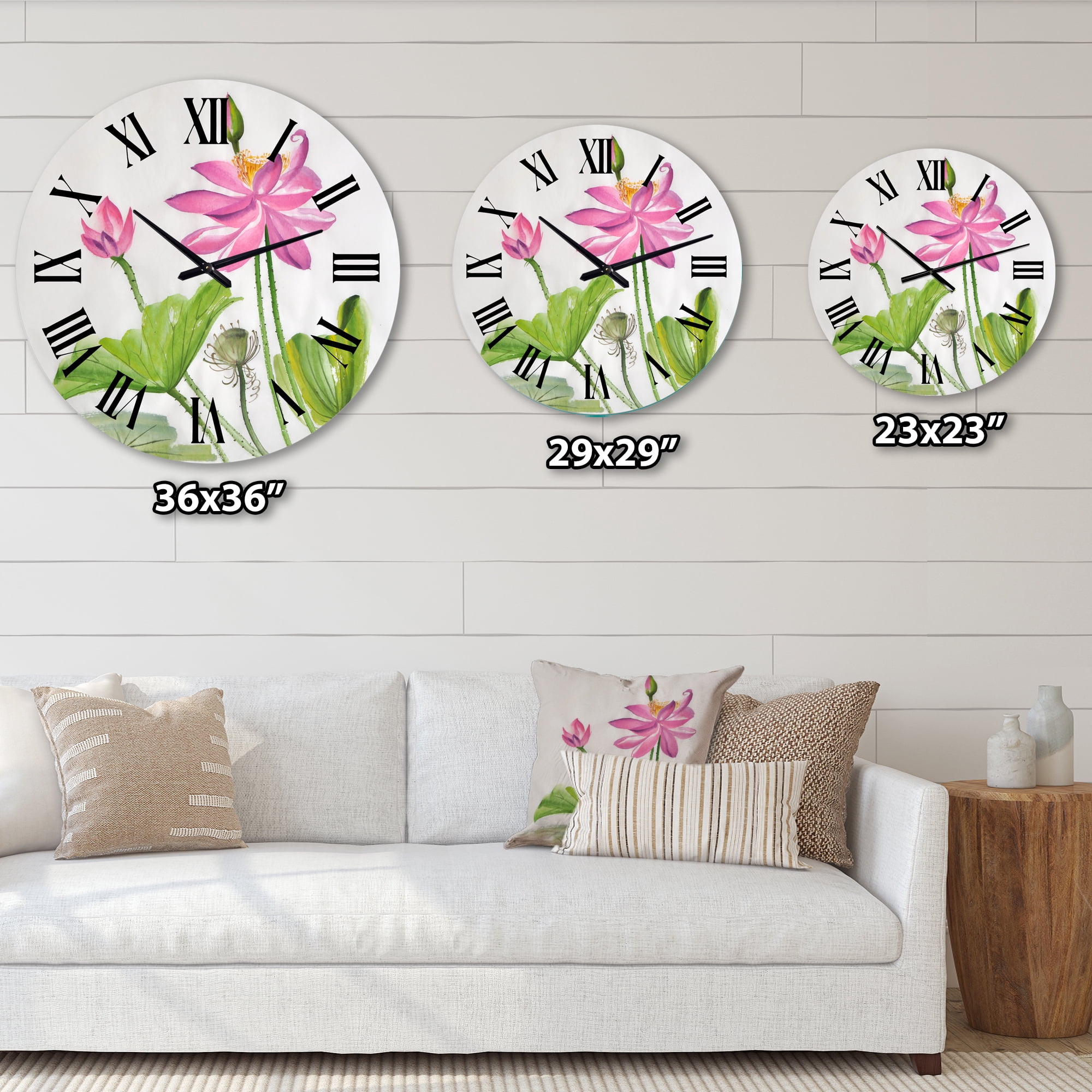 Designart 1 in Traditional Wall Clock