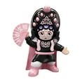 thumbnail image 2 of Sichuan Opera Face-Changing Doll, Chinese Peking Opera Figurine, Press Hat to Switch 4 Faces, Car Dashboard Decor, Desktop Collectible, Cultural Souvenir Gift for Adults, Kids, Collectors, 2 of 7