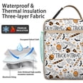 thumbnail image 2 of Spooky Halloween Lunch Box for Women & Men - Premium Insulated Reusable Bag, Leakproof Cooler Tote with Pockets for School, Work & Trick-or-Treat Parties, 2 of 6