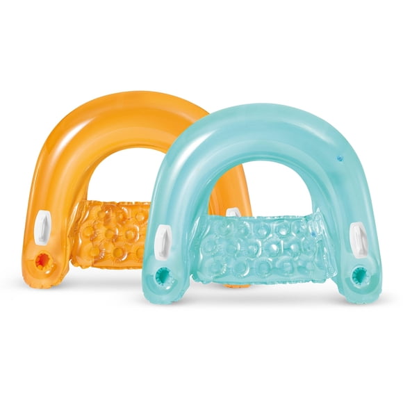 Flotador inflable para piscina Intex 58859EP Sit 'N Float con portavasos