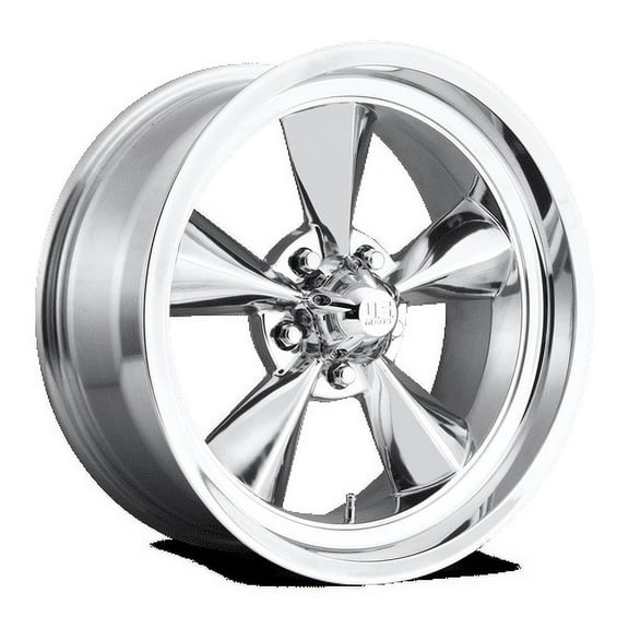 Us Mag 1Pc U108 Standard 15X8 5X120.65 1Et 72.56Cb High Luster Polished Wheel