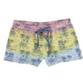 thumbnail image 4 of P.J. Salvage Womens Palm Trees In A Sunset Pajama Shorts, Multicoloured, Small, 4 of 5
