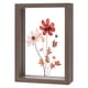 thumbnail image 1 of Marco de Flores Prensadas de Madera, Marco de Imagen Flotante Doble de Acrílico de 4 x 6 Pulgadas para Flores Secas/Mesa/DIY/Artesanías [Color Nogal], 1 of 7
