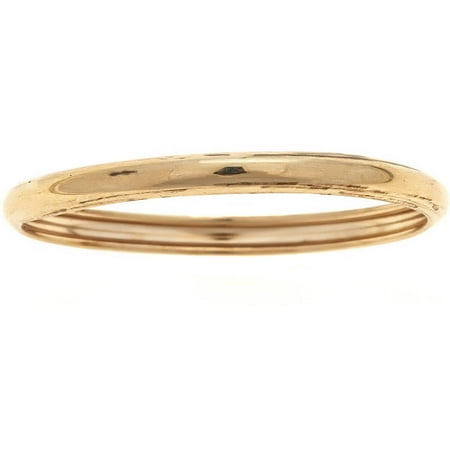 - 10kt Yellow Gold Plain Finish Thumb Ring