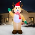 thumbnail image 2 of Occasions Noël Renne ondulant colossal gonflable de 20 pieds, 2 of 7