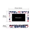 thumbnail image 3 of HAWEE Slim Female Long Wallet, Little red flower, 3 of 7