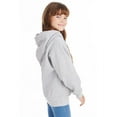 thumbnail image 3 of The Hanes Youth 78 oz EcoSmart 50/50 Pullover Hood - LIGHT STEEL - XL, 3 of 4
