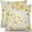 Bee Flroal 1, variant on Sunflower Pillow Covers 18x18 Set of 2 Yellow Floral Butterfly Spring Summer Buffalo Plaid Outdoor Decorative Throw Pillows Farmhouse Pillowcases Linen Cushion Case Decor for Home Sofa Couch Bed