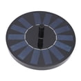 thumbnail image 1 of Solar Powered Bird Bath Fountain, Solar Fountain Pump Easy Installation 7V Professional  for Outdoor for Garden, 1 of 7