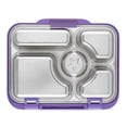 thumbnail image 4 of Yumbox Presto 5-Compartment Stainless Steel Leakproof Bento Box - Lavender, 4 of 5