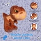 thumbnail image 4 of Peluche Plush Ruz Universal (T-Rex! 26 cm Café), 4 of 5
