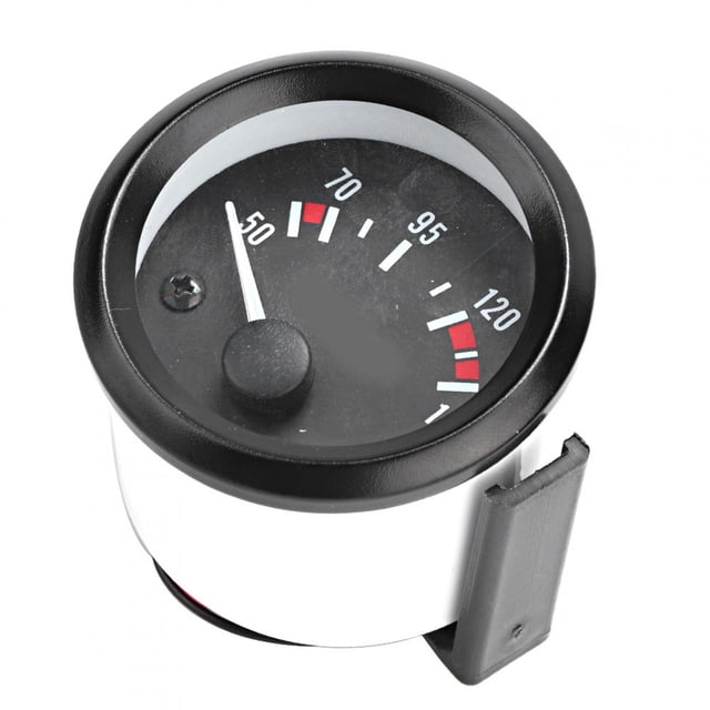 Medidor de temperatura del aceite, 12 V Universal 52 mm/2 pulgadas Medidor de temperatura del aceite de aluminio Medidor de temperatura del aceite Experiencia incomparable
