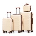 thumbnail image 1 of Ensemble de Bagages, Ensemble m-l-TG, Valise Coque Rigide ABS, Ensemble de Bagages durable, Valise avec Roues Pivotantes et Serrure, 1 of 2