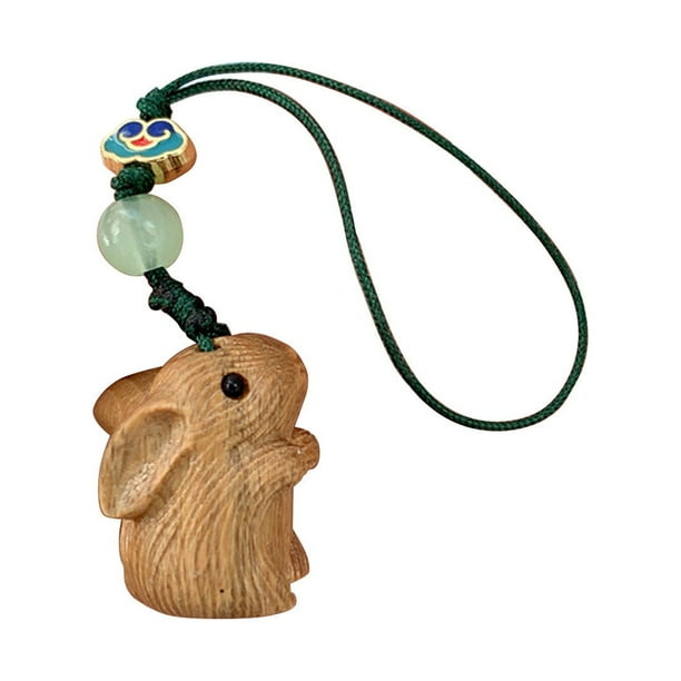 Llavero Conejito De Pascua Llavero De Madera Con Forma De Conejo Para Mujer Colgante Para Bolso Colgante Para Coche Regalo De San Valentín