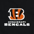 thumbnail image 4 of Men's Dunbrooke Black Cincinnati Bengals Big & Tall Dakota Canvas Hoodie Full-Zip Jacket, 4 of 4