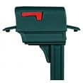 thumbnail image 5 of Architectural Mailboxes Gentry Plastic, Large, Mailbox and Post Kit in Green, 5 of 7