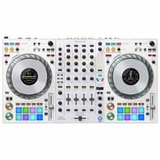 Pioneer DJ DDJ-FLX10-W 4-Channel DJ Controller White with Road Case Package