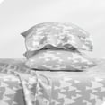 thumbnail image 1 of Bare Home Flannel Sheet Set - 100% Cotton - Deep Pocket - King, Winter Alpine, 4-Pieces, 1 of 4