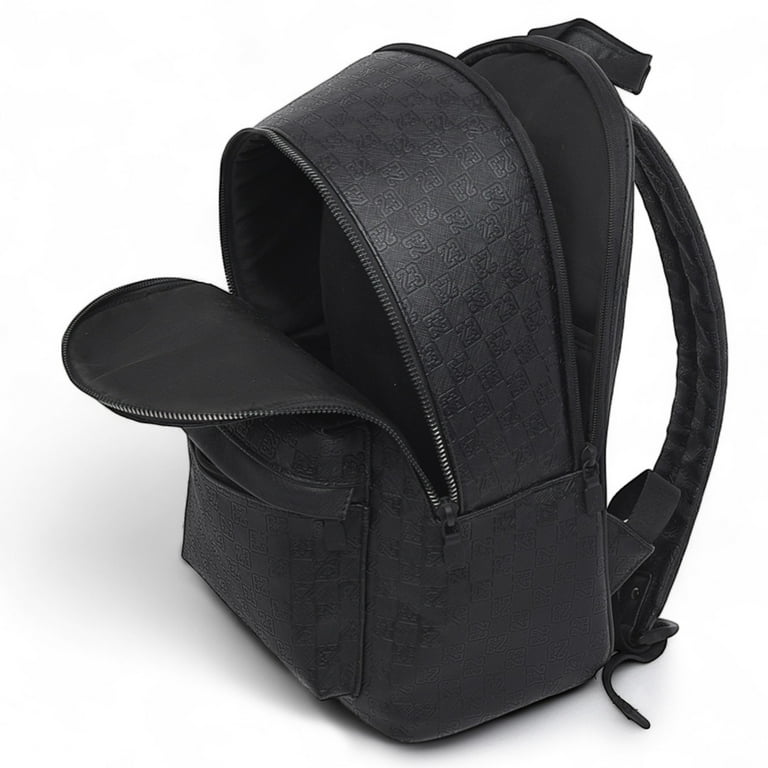 New Jordan Monogram Full-Size Backpack in Black, Adult - Walmart.com