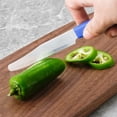 thumbnail image 7 of Quickly Slicing Knife, 3 in 1 Multifunctional Fruit Peeling Knife with Removable Spring, Multifunctional Stainless Steel Fruit Slicer for Vegetables,Fruit Peeler Slicer for Kitchen, 7 of 7