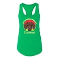 thumbnail image 2 of Wild Bobby, Life is Better with My Daschund Cute, Dog Lover, Women Racerback Tank Top, Kelly, X-Large, 2 of 4