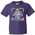 thumbnail image 3 of Inktastic Panama City Beach Florida Cute Swimming Manatee Youth T-Shirt, 3 of 5