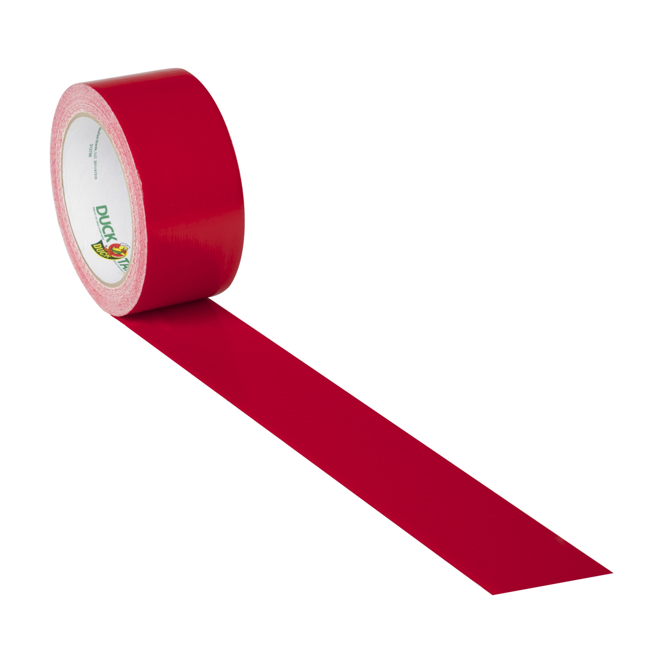 Color Duck Tape Brand Duct Tape, Red, 1.88 in. x 30 yd., 3 pack