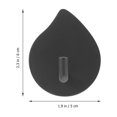 thumbnail image 2 of unbranded 4Ud De Pared Negros En Inoxidable Para Colgar Toallas Y Utensilios, 2 of 7