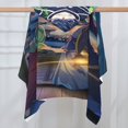 thumbnail image 4 of Cyberpunk: Edgerunners beach Cape Towel.Children's version 30inx50in., 4 of 9