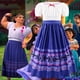 thumbnail image 3 of Niños Encanto Pepa/Luisa Madrigal Cosplay Disfraz De Niñas Vestido De Princesa Uniforme Vestidos Camisa Falda Trajes Traje De Halloween, 3 of 4