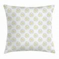 thumbnail image 1 of Black and Yellow Throw Pillow Cushion Cover, Thunderbolts with Sunburst Effect Retro Comic Book Hipster Icon Pattern, Decorative Square Accent Pillow Case, 20 X 20 Inches, Black Yellow, by Ambesonne, 1 of 2