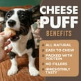 thumbnail image 4 of Mighty Paw Yak Cheese Dog Puffs, All-Natural, Long-Lasting High Protein Treats for Dogs, 12 oz, 4 of 9