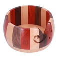 thumbnail image 1 of Soporte De Hilo De Madera, Cuenco De Madera De Color Portátil Ligero, Cuenco De Hilo De Moda Retro Para El Día De Acción De Gracias Para Navidad Para El Hogar, 1 of 7