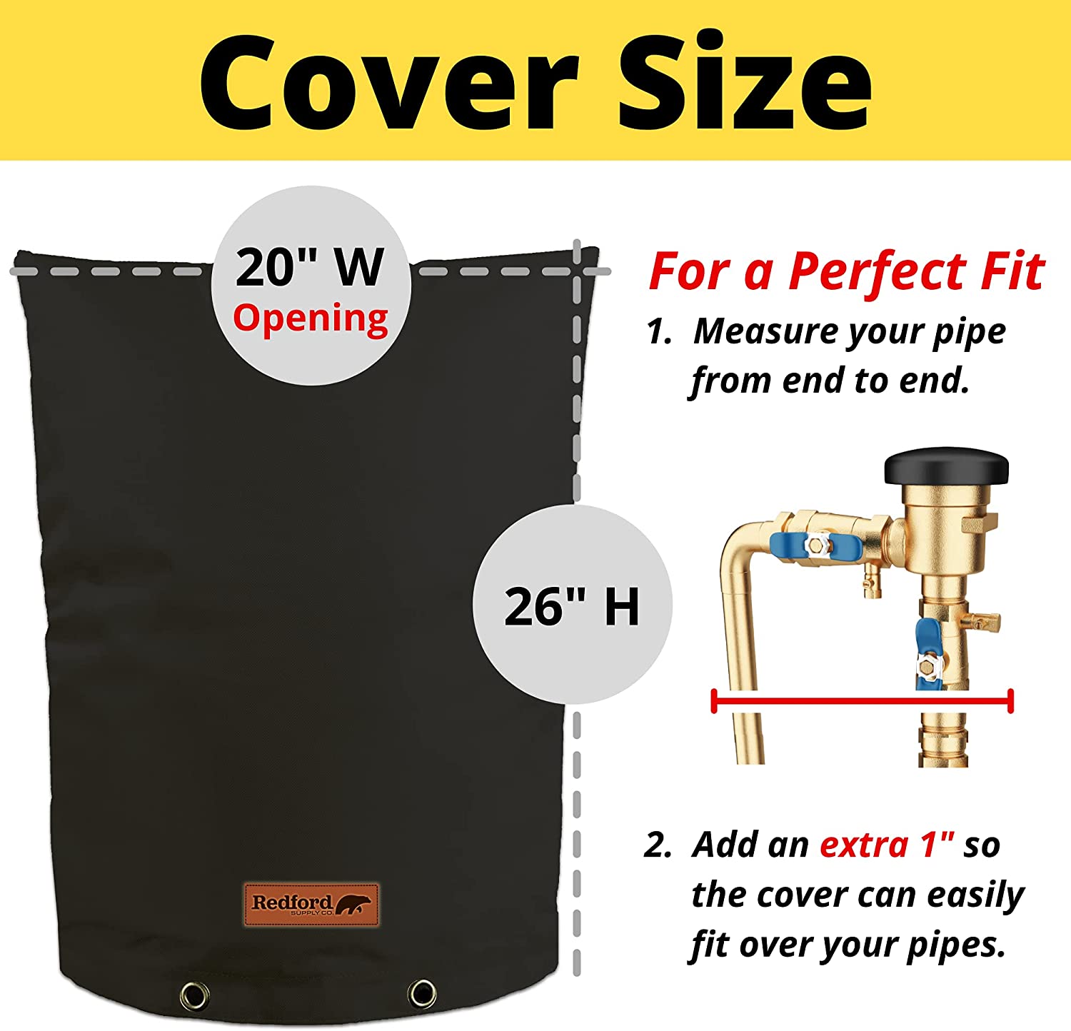 Redford Supply Backflow Valve Cover Insulated Water Well Pump Covers, Well  Head Cover, Sprinkler Valve Cover, Backflow Preventer Cover Insulated,  Sprinkler Covers for Outside