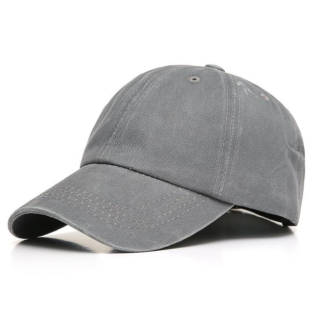 Gorra de béisbol para padres e hijos, nueva gorra de béisbol informal con costuras ligeras de mezclilla lavada